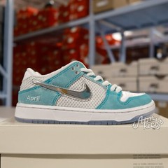 Nike SB Dunk Low April Skateboards (PS) FZ6106-300 US Preschool Size