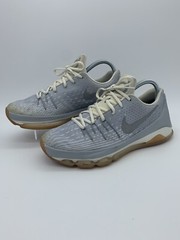 Nike KD 8 Easter Wolf Grey Metallic Silver White Size 7Y Fits Women 8.5-9 Men 7