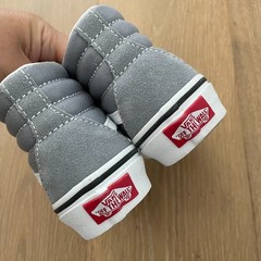 Vans Shoes Sneakers Little Kids 12 SK8-Hi Suede Pure Grey 508731 Light Grey