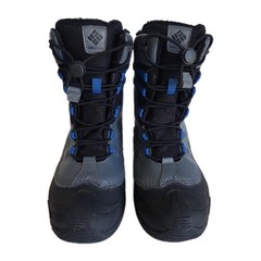 Columbia Youth Bugaboot Celsius Boots Unisex Size 5 Omni-Heat Waterproof Shark