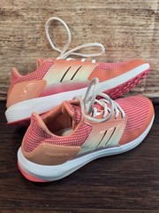 ADIDAS Cloudfoam RapidRun Pink Sneakers Kids Girls Sz 5(AH2391) No Box Pre-owned
