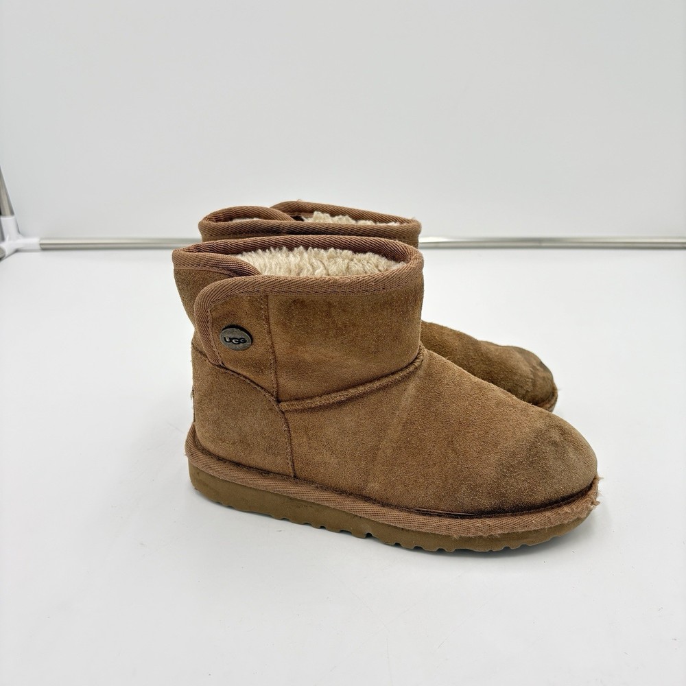 Ugg Jona Boot Chestnut Suede Shearling Comfort Kid’s Toddler Youth Children’s 12