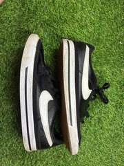 Nike Court Legacy Next Nature Sneakers Black White Gum Youth 4.5Y Women’s 6