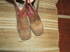 Cody James Brown Square Toe Cowboy Western Boots Youth Size 2 D style 43919C