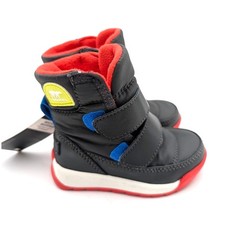 Sorel Whitney II Strap Waterproof Winter Boots Kids‘ Black Size US5 EU22