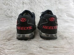 HEELYS ‚Propel 2.0‘ Black Red Skating Skate Heel Shoes Size Youth US 2 EUR 33