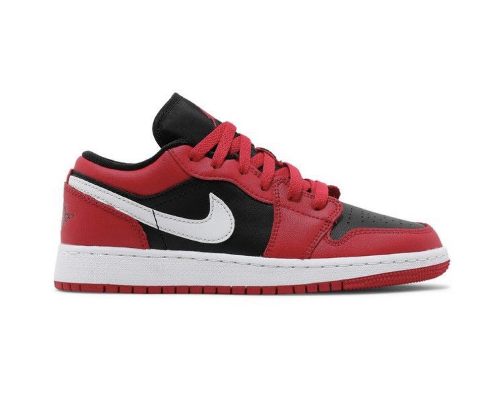 NEW Jordan 1 Low Very Berry White Black Pink Red Retro RARE 553560-061 Size 5