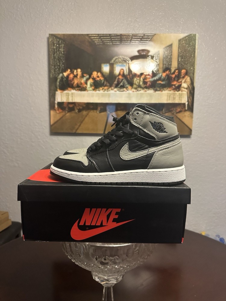 Air Jordan 1 Shadow 2018 GS 7 EXCELLENT CONDITION