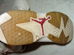 2015 Nike Air Jordan Retro 6 OG „Maroon“ White Youth Basketball Shoes! Size 7Y