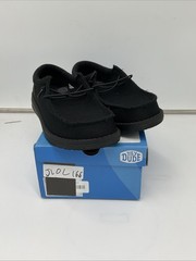 Hey Dude Wally Funk Mono 40045-0XS Kids 6M Black Slip-On Casual Shoes JLOL166