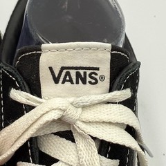 Vans Ward Low Top Sneakers Size 7Y Black White Skater Streetwear Shoes