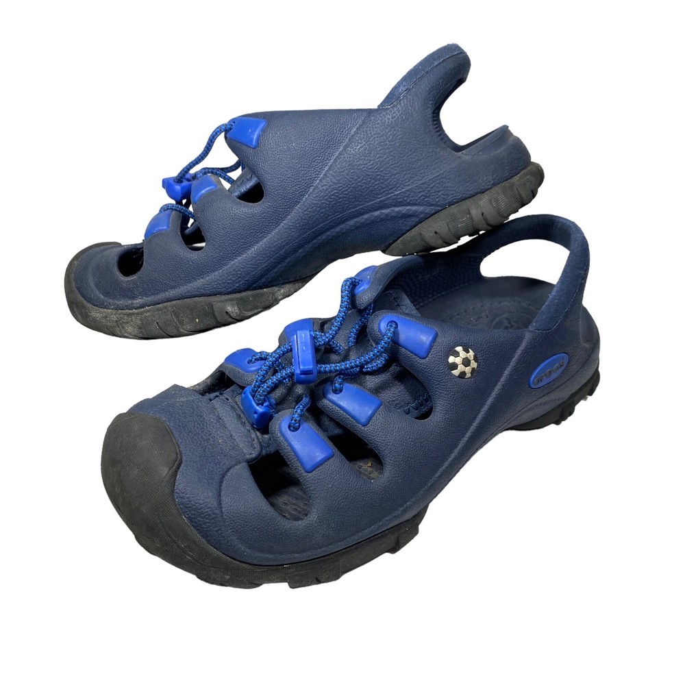 Crocs Kids Youth Size 2 / 4 Sandals Blue