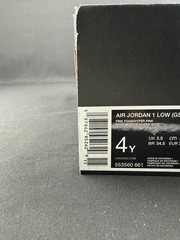 Nike Air Jordan 1 Low Valentines Day Pink 553560-661 GS Big Kid Sz 4Y, 5.5Y, 6Y