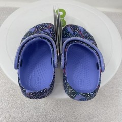 Crocs Classic Purple Butterfly Clog 208257-5Q7 Children’s Size 6 C6 NEW TAGS