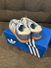 Adidas Samba OG Junior Metallic Blue Sneakers KK2326 – 4.5Y
