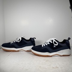 Size 6 AirWalk Navy Blue, White, & Gum Suede Sneakers