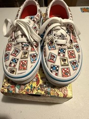 Vans Era Where’s Waldo? Postage Kids Size 11
