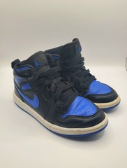 Jordan 1 Mids – Hyper Royal Blue / Black Size 12C – Kids Youth 08/07/19