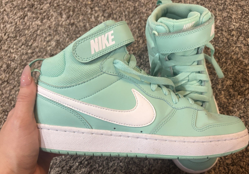 Nike Dunk High Kids High-Top Sneakers Mint Green/White US 7 CD7782-300