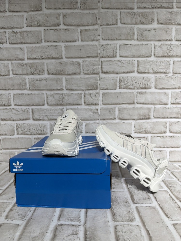 Adidas adiFOM Megaride J White/Gray Youth Sneakers JH6513 Size 7