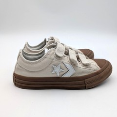 Converse Star Player 76 Gum Rubber Easy-On Sneaker Kids‘ Light Dune Sz US13 EU31