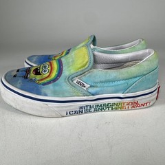 Vans x SpongeBob Imagination Classic Slip-On Kids Size 13.5 Shoes w/ Box