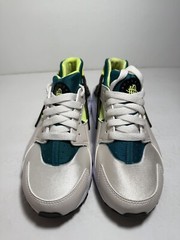 New Nike Huarache Run Low Bright Spruce Volt – 654275-045 Youth Size 4-7