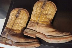 Lil‘ Durango DWBT099 Kids Square Toe 8″ Western Cowboy Boots Youth Boys 13.5 M
