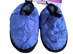 NEW SIERRA DESIGNS Down Footwear Mules Slides Kids Youth size 11.5 Small Blue