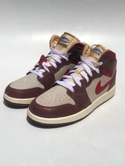 NEW Nike GS Air Jordan 1 Mid SE GS SIZE 7Y HF3196-100 COCONUT RED max flight