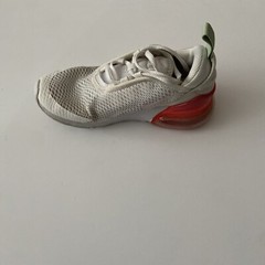 Authentic Pre-owned Air Max 270- White,Pink,Mint Green, Youth Size 1Y