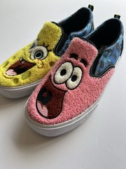 SpongeBob SquarePants Patrick Slip on Shoes Plush Big Kids Size 3