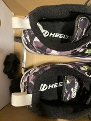Heelys Pro 20 Prints Youth Size 1 Grey Camo Black Green White. MINT
