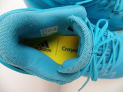 ADIDAS CRAYOLA D.O.N ISSUE 2 DONAVAN MITCHELL SHOES FW8752 SIGNAL CYAN SIZE 6.5