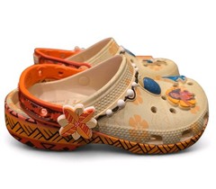 Disney Moana Classic Crocs Kids Size 2