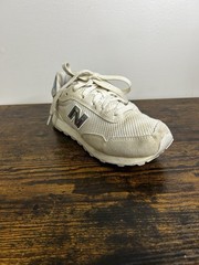 New Balance 515 sneaker in an ivory Only One Shoe Available In Kids Size 1.5