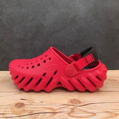 Crocs Echo Clog Red & Black Select-a-Size