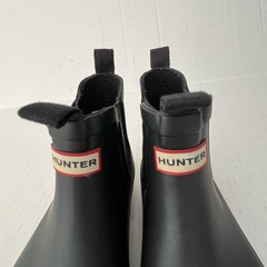 Hunter Kids Original Chelsea Rain Boots 3 Boys 4 Girls Waterproof Rubber Ankle