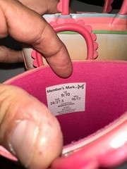 Unicorn Rainbow Rain Boots size US 9/10