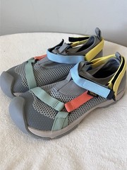 Teva Outflow Universal Slip On Closed Toe Water Shoes Multicolor Unisex Kids 4