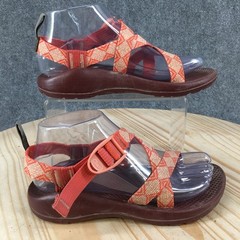Chaco Z/1 Ecotread Sandals Kids 4 Hiking Strappy Comfort Low Top Kaleido Peach