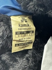 New Kamik Snowbug 5 Insulated, Lined, Waterproof, Toddler-Snow Boots Size 6-NIB