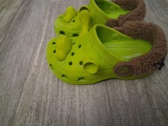 Crocs Shrek Toddlers Size C9 Classic Clog Green Dreamworks Movie Slip-On Childen