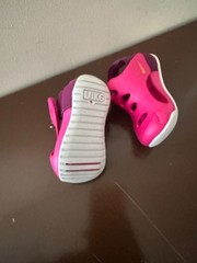 Nike Sunray Protect 3 Slingback Sandal Kids 4C Pink Swoosh Logo DH9465-602 N247
