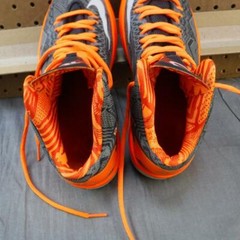 Nike KD Kevin Durant BHM Multi Color size 5Y 555641 003 used nice shape