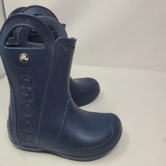 Crocs Toddler Pull On Rain Boots Navy Blue 12803 US (2776)* Size c10