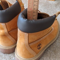 Timberland Boots Wheat/Tan 7M Primaloft Junior 6″ 12909 Waterproof 200 grams NUC