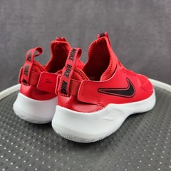 Nike Flex Runner Shoes Kids Size 7Y Red Slip On Running FN1294-600 Sneakers NEW