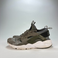 Nike Air Huarache Run Ultra SE River Rock Black Sneakers 942121-005 Youth Sz 7Y