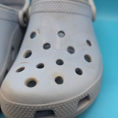 Pre-Owned Classic Clog Crocs J 4 Light Blue Carolina Blue